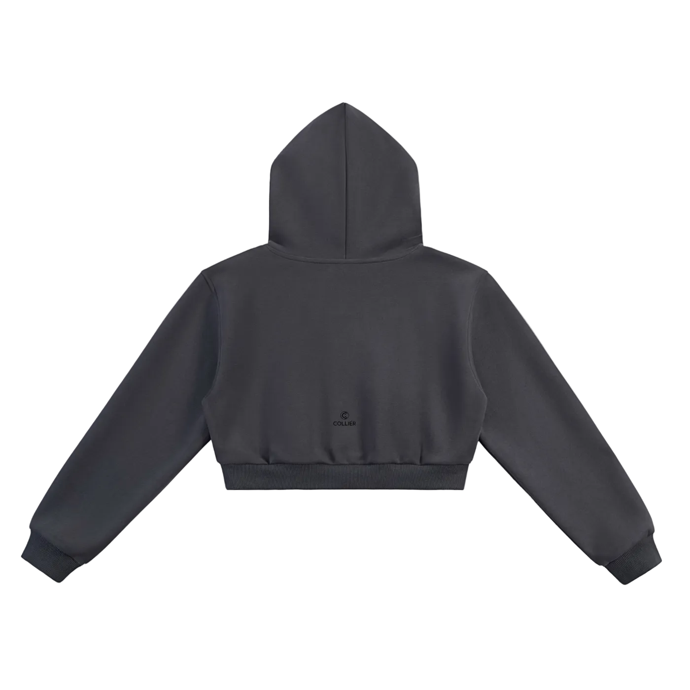 Colliér Charcoal Gray Crop-PulloverW)