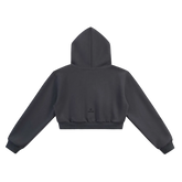 Colliér Charcoal Gray Crop-PulloverW)