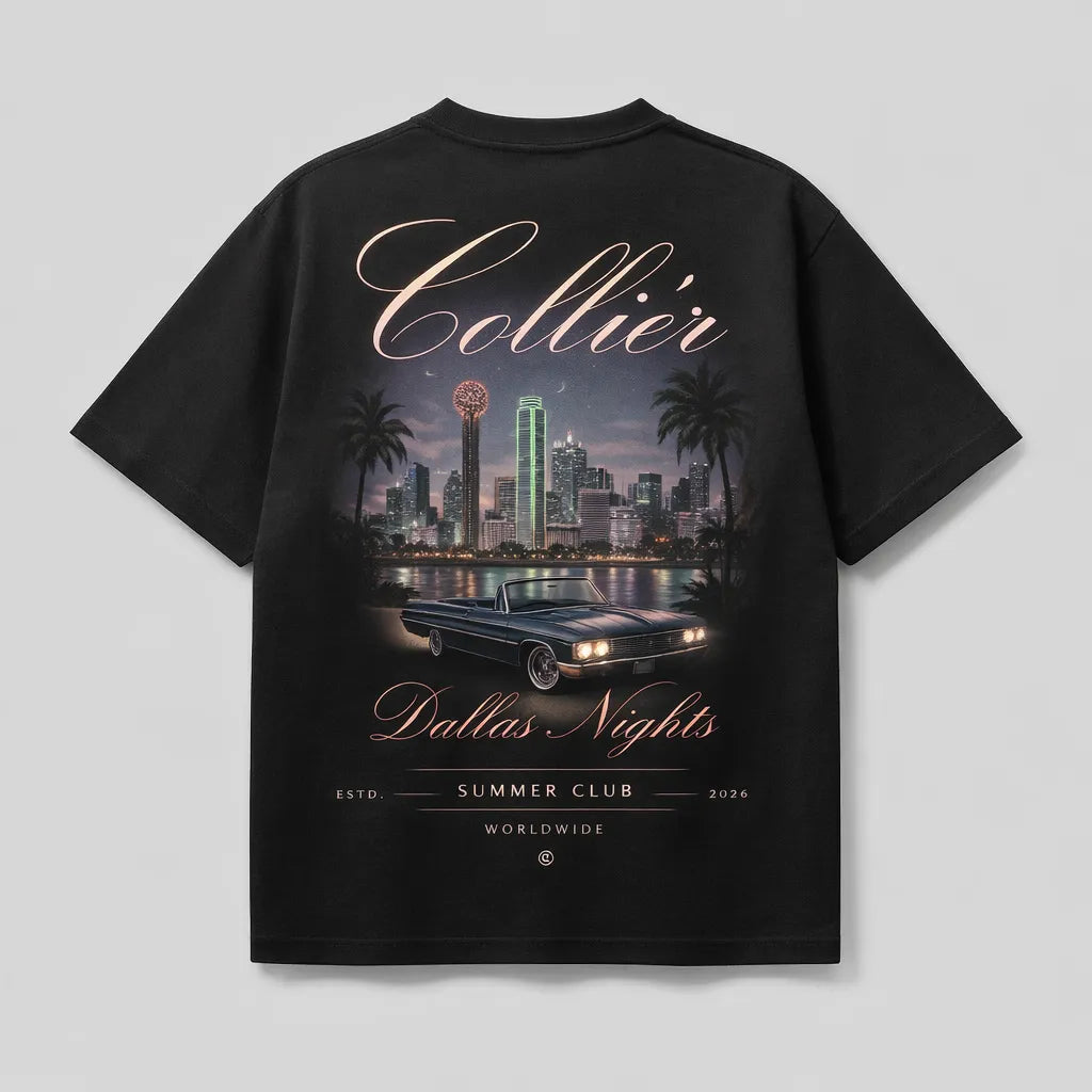 Colliér Dallas Nights Retrowave Shirt
